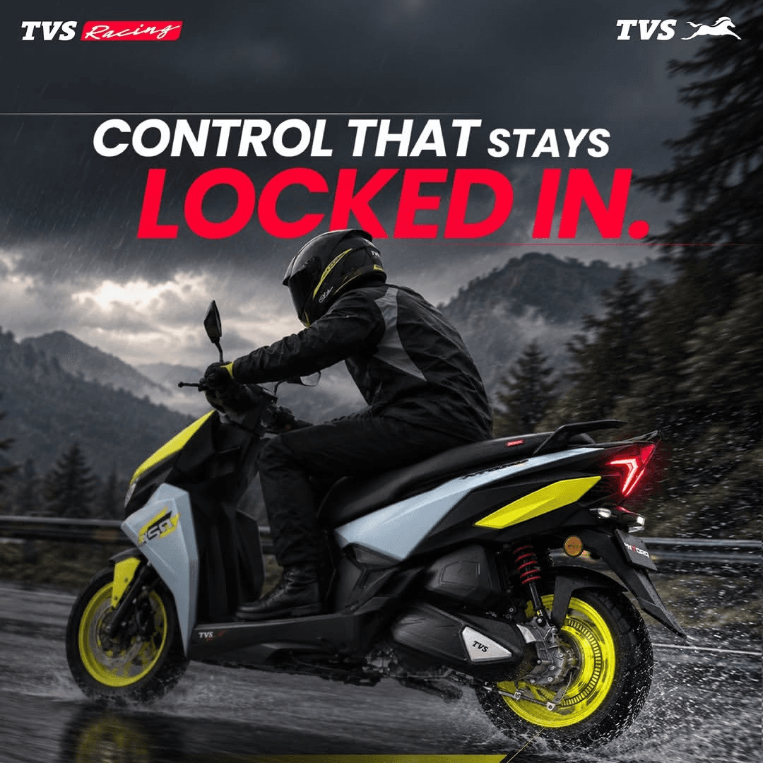 Showcase: TVS NTORQ - Designed a premium quality, high-impact promotional poster for TVS NTORQ.